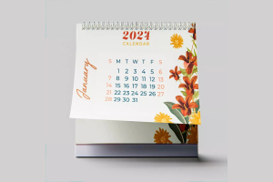 Table Calendar Print